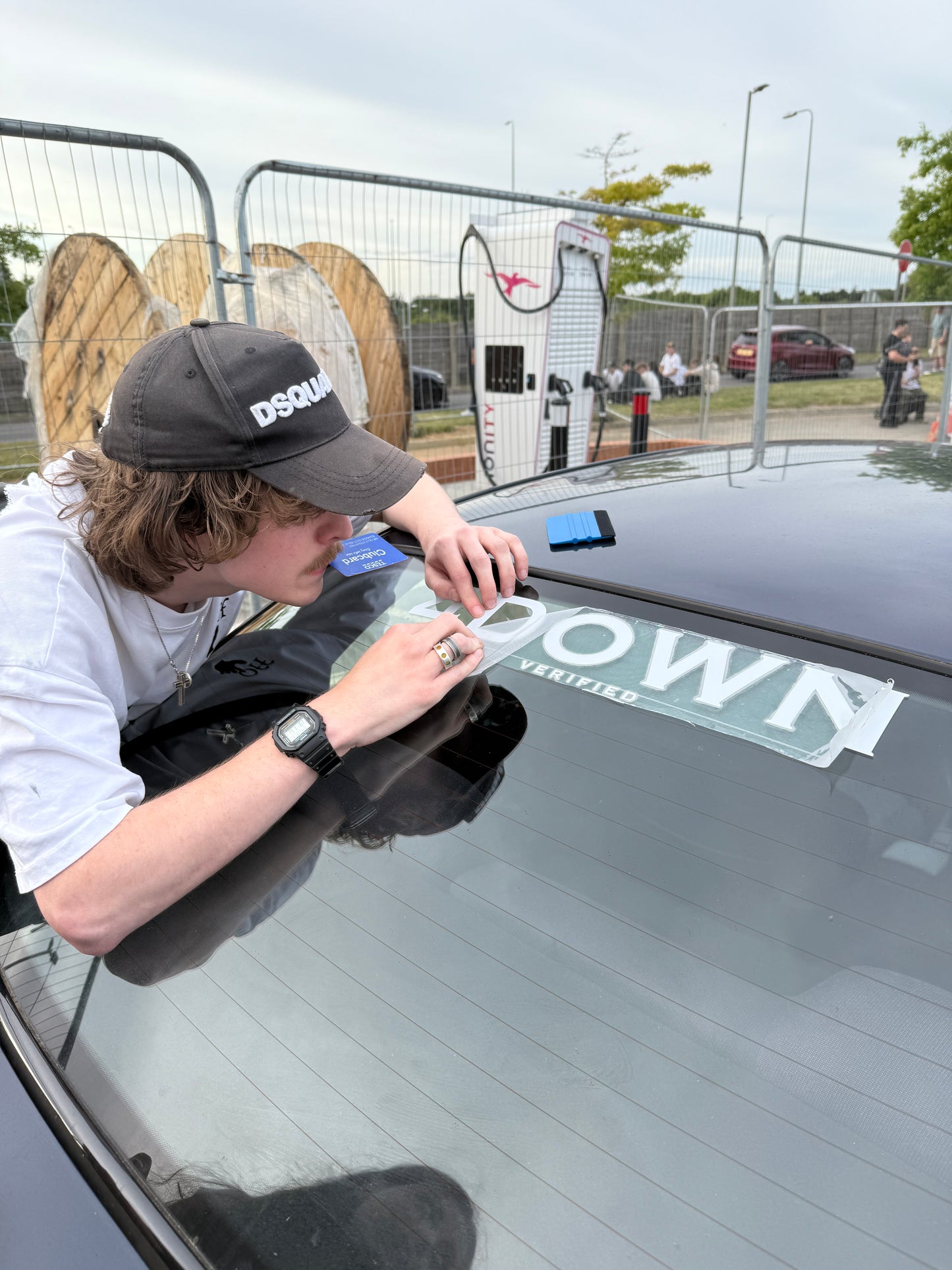 4DOWN Verified Window Banner Sticker