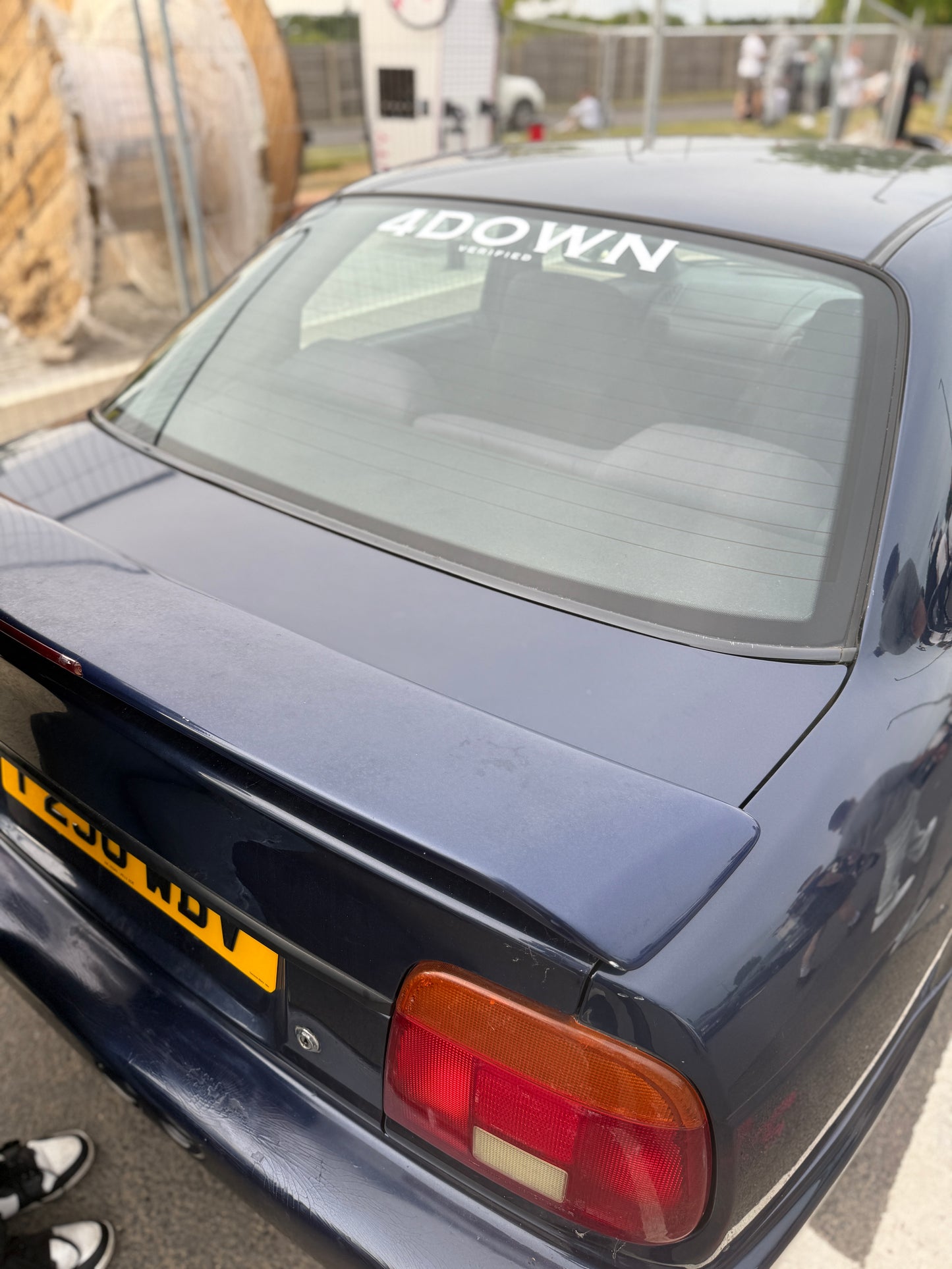 4DOWN Verified Window Banner Sticker